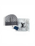 Louis Vuitton beanie monogram pattern